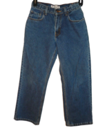 LEVI STRAUSS Boy&#39;s 14 Reg (26 x 25 1/4) Loose Fit Straight Leg Jeans - £12.48 GBP
