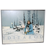 Jon Van Zyle Signed 1986 Iditarod Race Poster Dedicated To All The Women Mushers - $110.19 CAD
