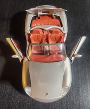 MAISTO PORSCHE BOXSTER CONVETIBLE 1:18 DIECAST SPECIAL EDITION SILVER EUC! - $17.65