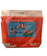 True Living Animal Surf Rider Swimming Pool Float -  Whale Float Ages 3+... - $16.98 CAD