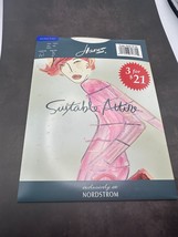 Hanes Suitable Attire Sheer Illusion Control Top Pantyhose - CD - White ... - $74.56 MXN