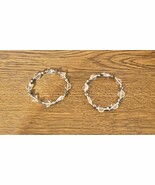 2 Fashion Jewelry Handmade Bracelets Slipover Wrist Stretchy Elastic - $13.64 CAD