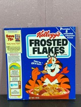 Kellogg&#39;s Frosted Flakes Cereal Box Be A tiger Mask Unused Flattened Box... - £19.35 GBP