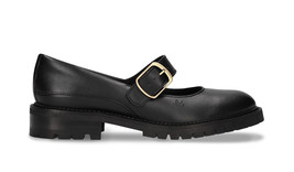 Scarpe mary jane donna vegane nero piatte ballo loafer pelle di mela App... - $133.94