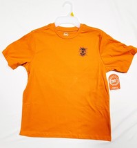 L- 10-12 Husky Wonder Nation Orange Halloween Spiders Web T-Shirt - £5.03 GBP
