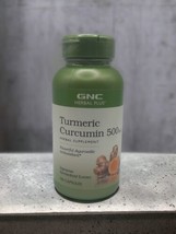  GNC Herbal Plus Turmeric Curcumin 500 MG 100 Capsules SEALED 11/2024 - $24.74