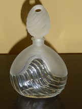 Vintage Ted Lapidus creation Collectible Bottle with Glass Stopper - 6 1/4&quot; - £22.86 GBP