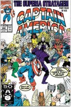 Captain America Comic Book #390 Marvel Comics 1991 FINE+ - £1.38 GBP