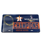 HOUSTON ASTROS 2022 WORLD SERIES CHAMPIONS Trophy Lazer Mirror License P... - €21,35 EUR