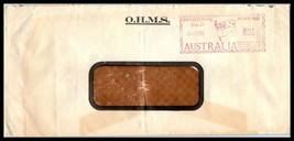 1956 AUSTRALIA Cover - Brisbane, Queensland, Meter C7 - $2.96