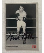 Gene Fullmer (d. 2015) Signed Autographed 1991 AW Sports Boxing Trading ... - $379.94 MXN