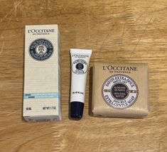 L&#39;Occitane En Provence Shea Milk Extra Gentle Soap Shea Butter Hand Balm... - $29.69