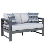 Amora - Charcoal Gray - Loveseat W/Cushion - £386.59 GBP