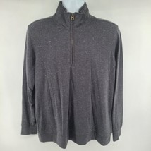 Billy Reid 1/4 Zip Sweater Size L Gray - £19.74 GBP