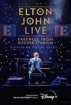 Elton John Live Farewell from Dodger Stadium Movie Poster Musical Film Print  - £9.51 GBP+