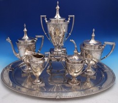 Pompeian by Hayes and McFarland Sterling Silver Tea Set 6pc (#8506) Fabu... - $448,427.71 MXN