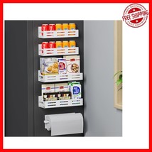 Strong Magnetic Refrigerator Spice Rack Set - Space-Saving Kitchen Storage - $848.67 MXN