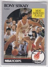 M) 1990-91 NBA Hoops Basketball Trading Card - Rony Seikaly #169 - £1.57 GBP