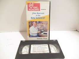 VHS TAPE - OGRR - JIM BARRETT&#39;S BACK SHOP HOW-TO-DO-IT FOR LIONEL - B12 - $4.60