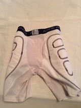 Nike Pro compression shorts youth medium Dri fit girdle padded sports white - £11.18 GBP