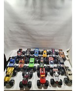 Hot wheels monster jam truck 1:24 lot Of 17 - $168.29