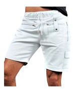 Shorts Leather Mens Pant Genuine Soft New Natural Causal Wear Men Short ... - $2,042.06 MXN+