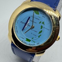 VTG Shell Seekers Quartz Watch Carribean Unisex Gold Tone Moving Ship New Batter - £22.88 GBP