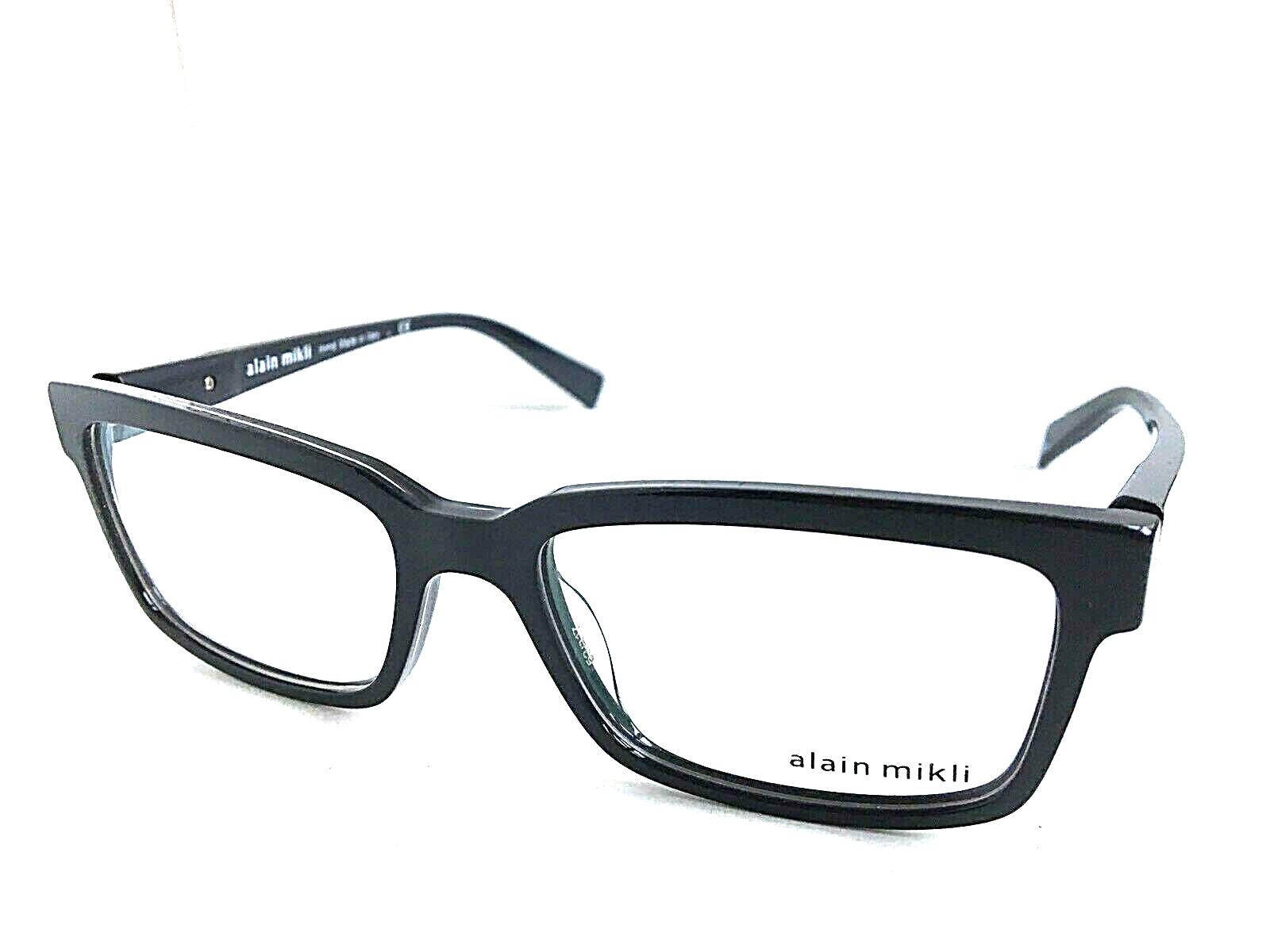 New ALAIN MIKLI AR030 1215 53mm Gray Men's Eyeglasses Frame Italy ...