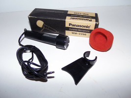 Vintage Panasonic Dynamic Microphone WM-2298 in Original Box - £23.36 GBP