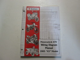 2005 Suzuki Motorcycle & ATV Wiring Diagram Manual Models K5 FACTORY OEM BOOK 05 - $18.13