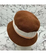 Kangol Bermuda Stripe Brown | Bone | Peach Casual Bucket Hats NWT - $120.00