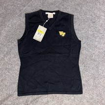 Wake Forest Demon Deacons Womens Sweater Small Nike Vest Vintage NCAA Golf NWT - £23.08 GBP