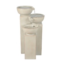 Jeco FCL190 3 Tier Bowls Water Fountain with LED Light - £227.70 GBP