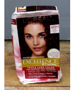 L&#39;Oreal Paris Excellence Creme Triple Care Hair Color 4RM Dark Mahogany Red - £7.48 GBP