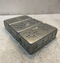 3 Quantity of Steel City H3BD-3/4-1 Metallic Square Boxes (3 Quantity) - £47.25 GBP