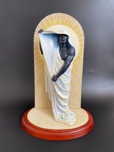 Afro Nouveau Sculpture Ebony Visions Night in Day by Thomas Blackshear II - £239.52 GBP