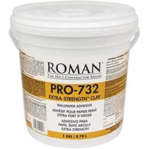 Roman 010001 PRO-732 1 gal Extra Strength Wallpaper Adhesive - $50.00