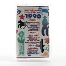 Greatest Country Hits of the 90&#39;s 1990 Vol. 2 (Cassette Tape 1991 Sony) ... - £9.76 GBP