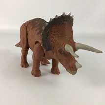 Jurassic World Roarivores Triceratops 12&quot; Figure Dinosaur w Sounds 2017 Mattel - £22.58 GBP