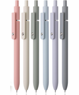  Retractable Fine Point Gel Pens, 6 Pack, Morandi Barrels, Fast Dry Ink,... - $17.03 CAD