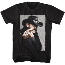 Lemmy Pointing Men&#39;s T Shirt Kilmister Motorhead Heavy Metal Rock Band - £22.97 GBP+