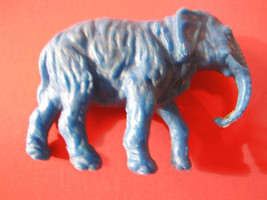 1 Vintage Animal Plastic Elephant Blue 1970s &#39;70s 80&#39;80s-
show original title... - £10.21 GBP