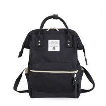 Korean Style Canvas Small Mini Backpack For Women Kawaii Badge Backpack girl Sma - £25.32 GBP