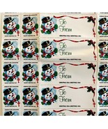 1985 Frosty Snowman Christmas Greeting Stamps American Lung Lot Of 30 VT... - $34.17 CAD