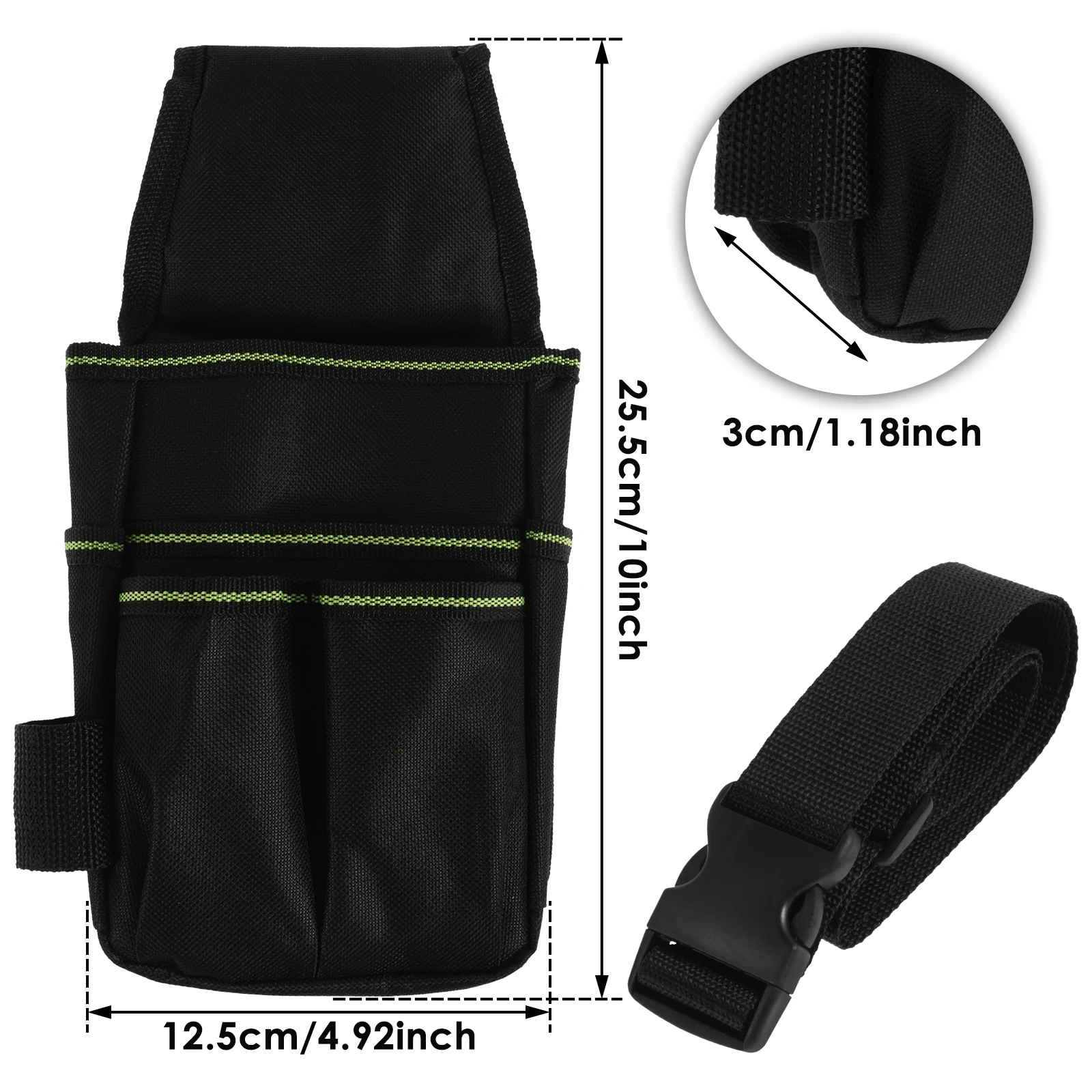 Tool Bag Tool Belt Pouch Organizers Portable Multi Tool Holder Pouch Professiona - £50.23 GBP