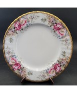 Vintage Royal Albert Autumn Roses Floral Salad Plate England 8&quot; MINT - $33.83 CAD