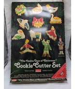 Vintage Chilton Housewares The Twelve Days Of Christmas Cookie Cutter Set - $29.69