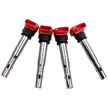 4x Ignition Coil Pack For Audi A6 2005-2011 2.4 2.8 V6 3.0 V6 3.2 V6 4.2 V8 - £37.70 GBP