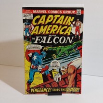 Captain America 157 FN- 1972 Marvel Comics The Falcon Nice Copy - £11.04 GBP