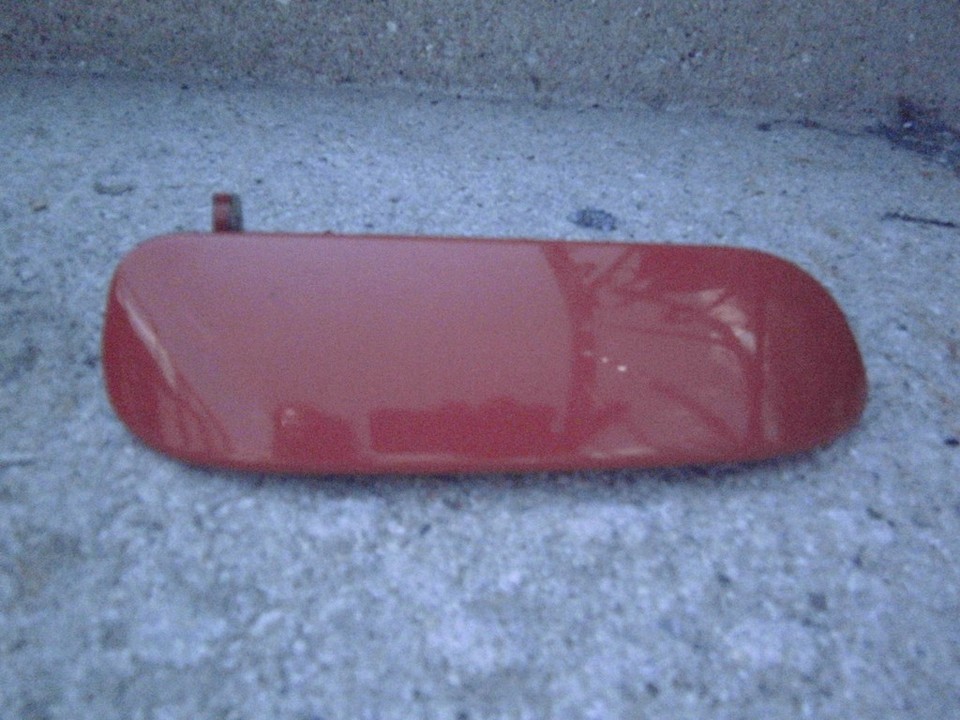 2000 FORD MUSTANG RIGHT OUTER DOOR HANDLE OEM USED RED 2004 2003 2002 20... - $74.89